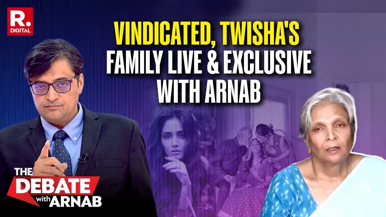 Giribala Arrested: Twisha's Family With Arnab As Republic's Campaign Ignites Hope For Justice