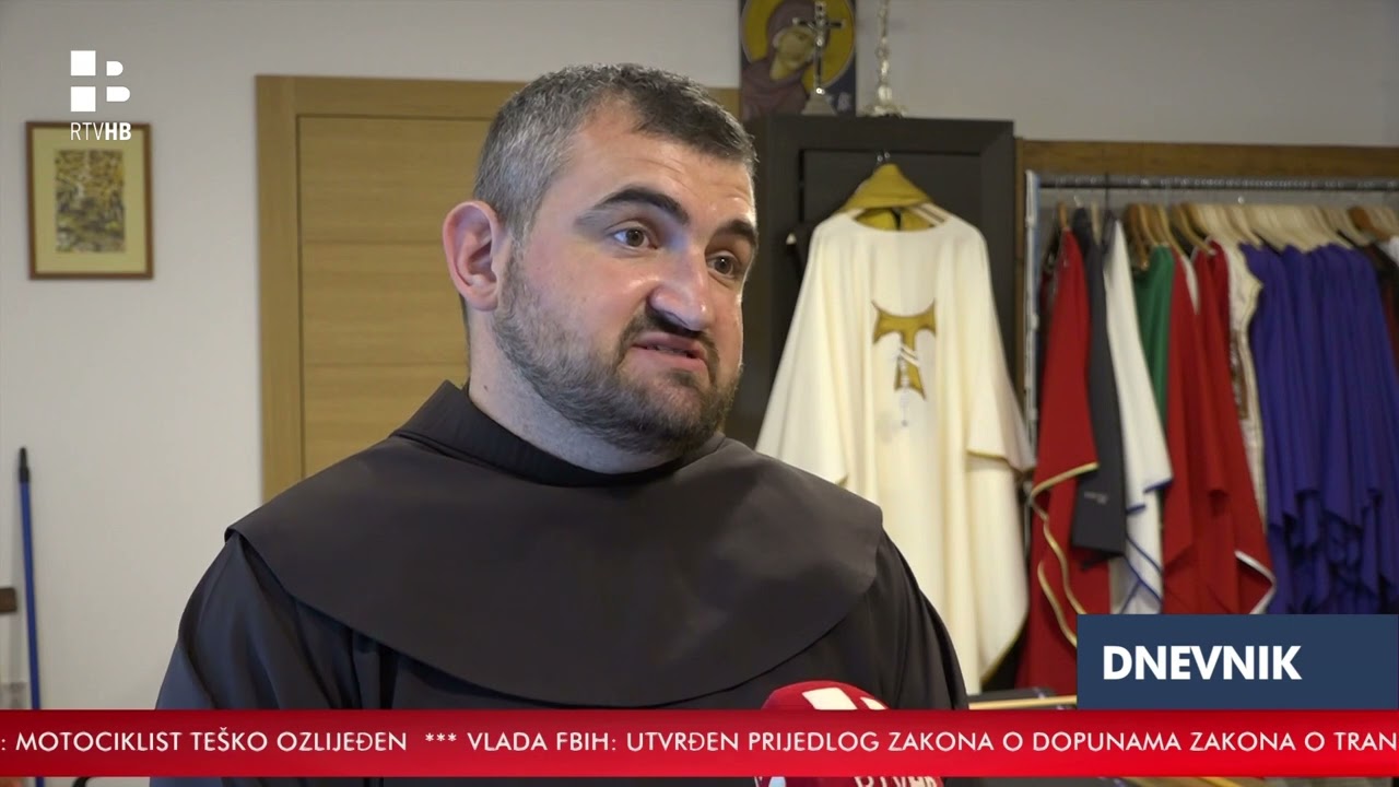 RTV HB | Fra Josip Adrić – Krojač habita za provinciju Bosnu Srebrenu
