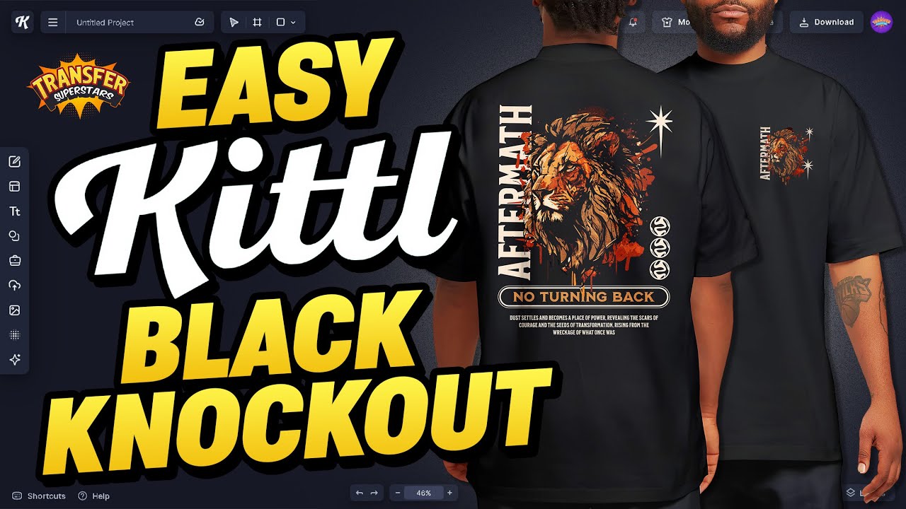 Дизайны KITTL Black Knockout, которые изменят вашу игру DTF!