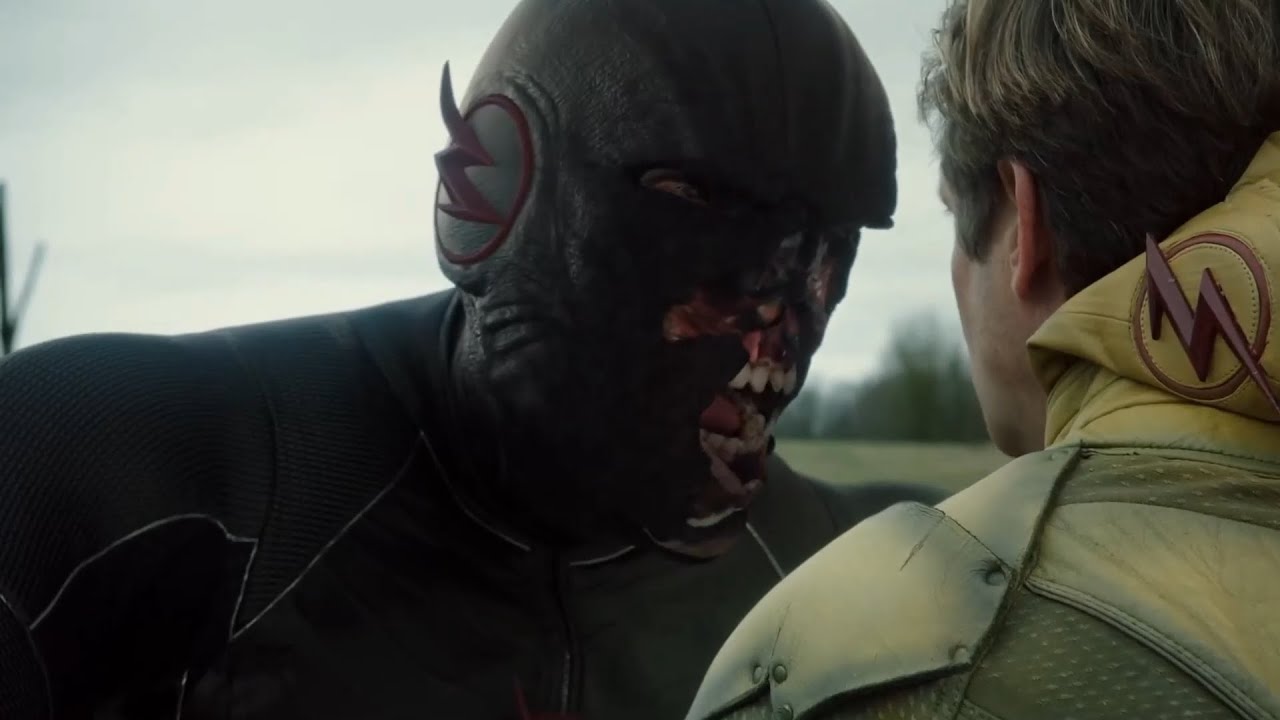 Black Flash kills Reverse Flash (1080p) HD Legends of Tomorrow 2x17