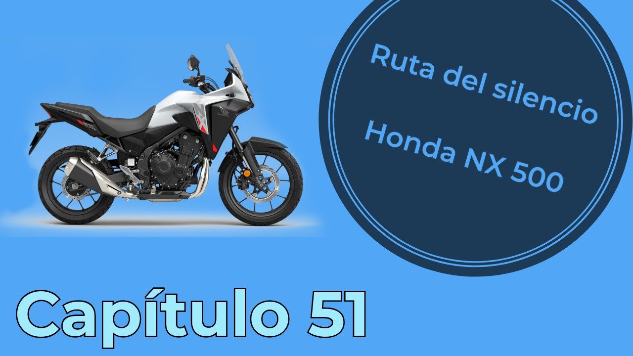 Ruta del silencio con Honda NX500