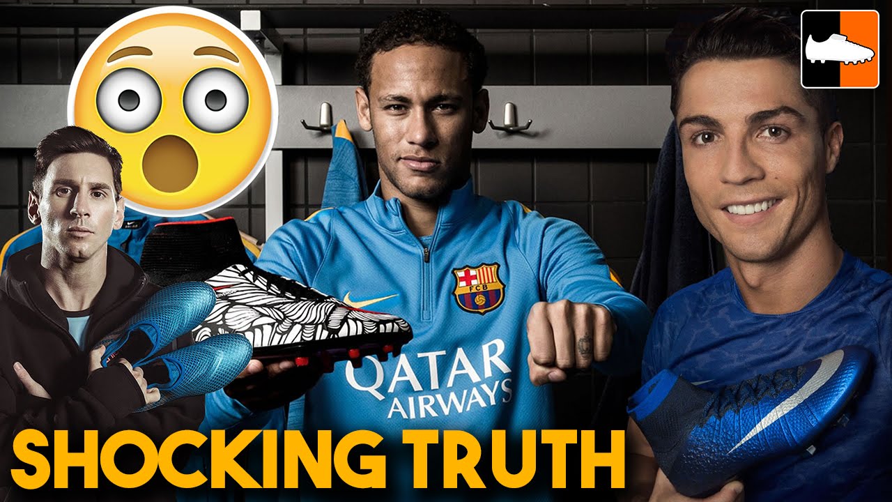 Shocking Truth about what Boots players wear! | Messi, Ronaldo, Neymar, Bale