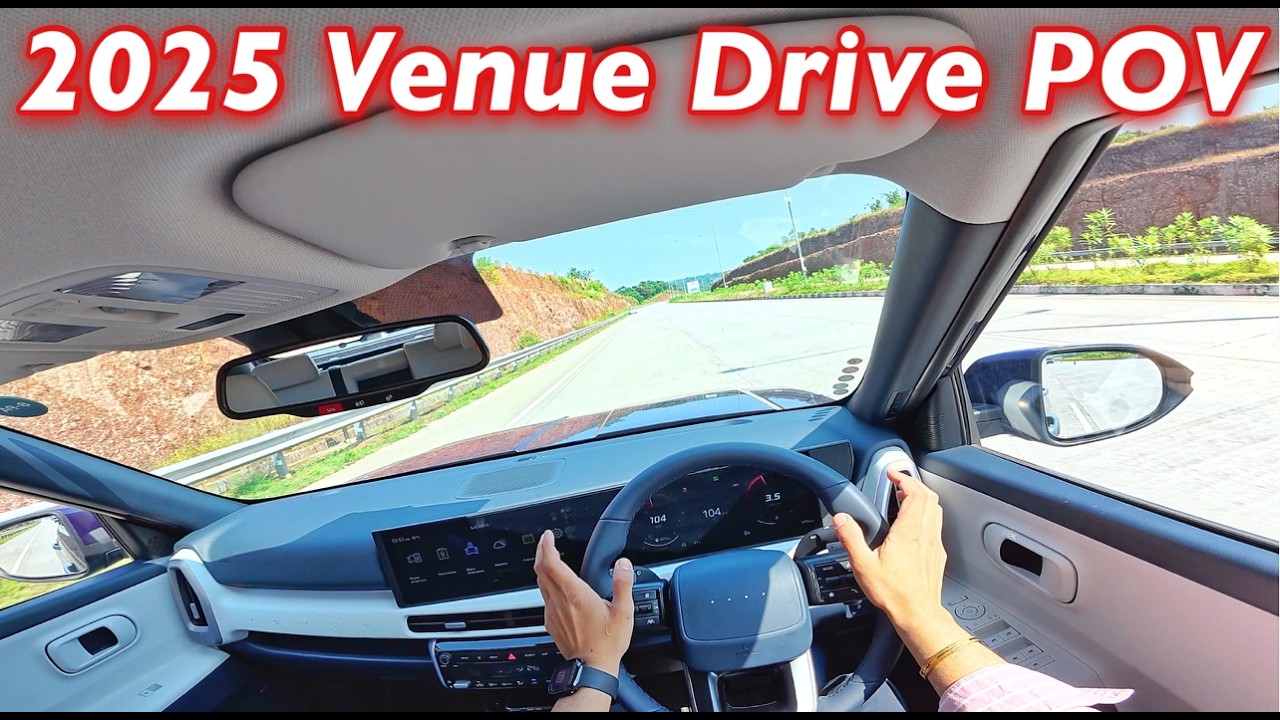 Обзор Hyundai Venue 1.0L Turbo DCT Drive 2025 от первого лица 🔥@IndianTorque