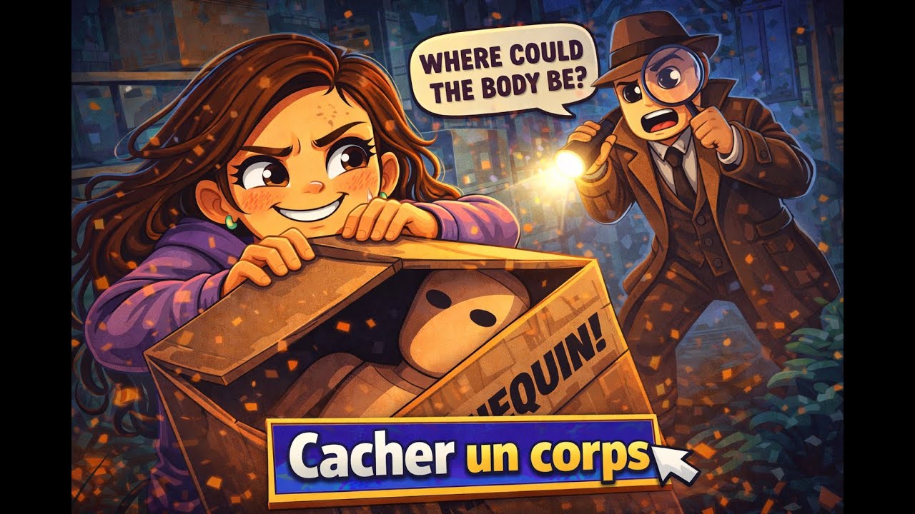 JE CACHE UN CORPS DANS ROBLOX !