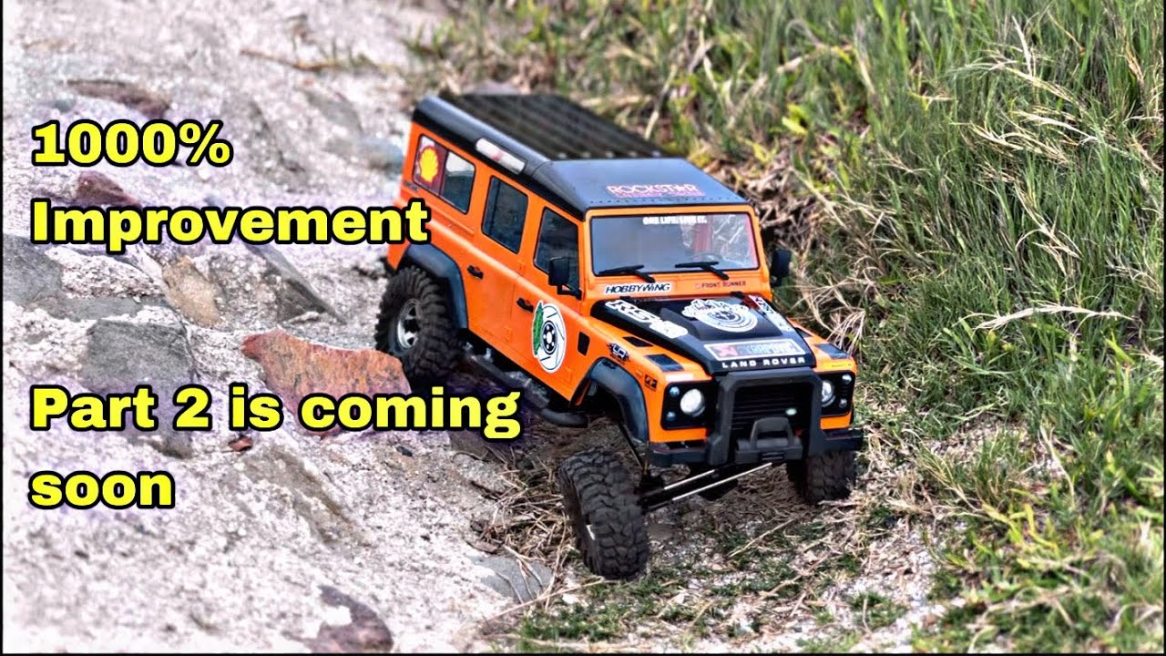 Upgrading the Double E Defender 1/8 scale D110 and making it a very capable Trail RC