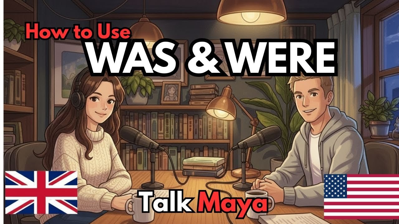 How to Use WAS and WERE in English | English Conversation Practice