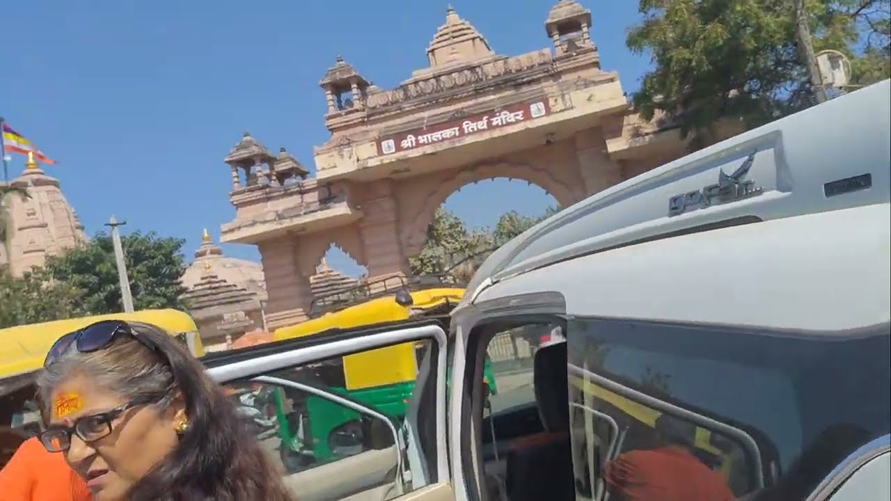 यह वही जगह है जहां पर कृष्ण भगवान ने देहत्याग दिया था भालका तीर्थ bhalka tirth somnath 