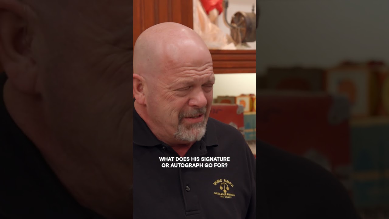 John D. Rockefeller's SIGNED Oil Certificate | Pawn Stars | #Shorts