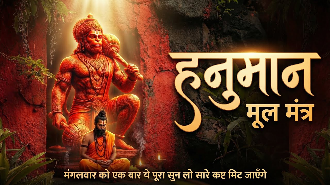हनुमान मूल मंत्र  | संकट नाशक मंत्र | शक्ति, साहस और रक्षा के लिए Hanuman Mantra 2026