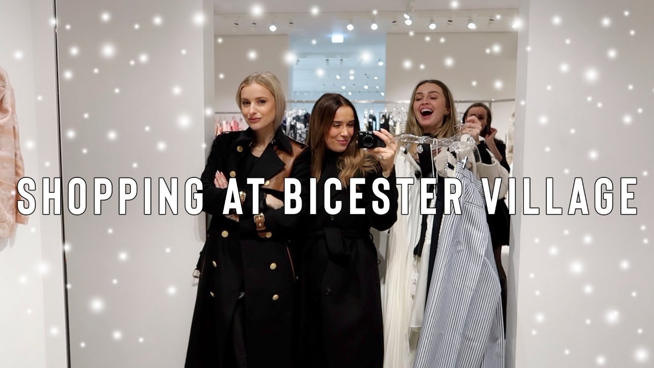 SHOPPING AT BICESTER VILLAGE WITH ALLANA & VICTORIA | VLOGMAS | Suzie Bonaldi