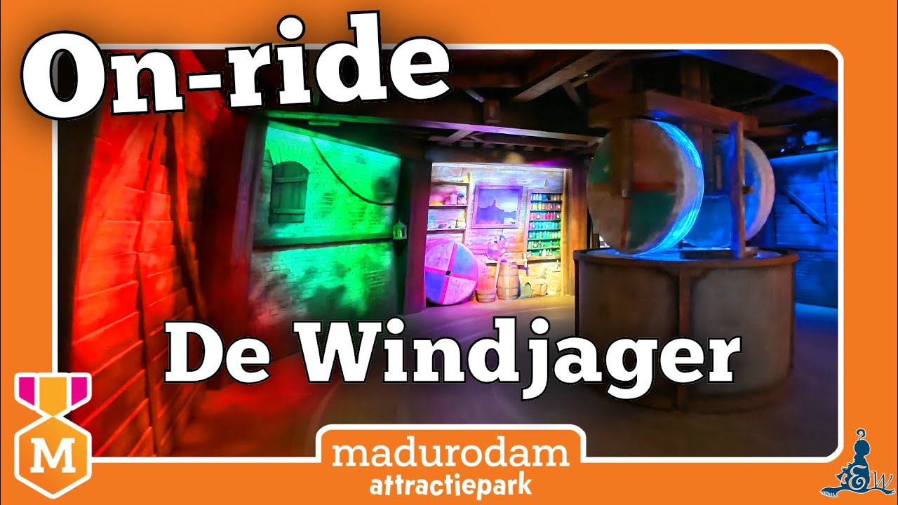 [Madurodam] On-ride DE WINDJAGER (4K)