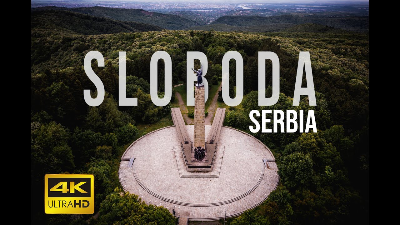 4K Serbia | Cinematic footage of Spomenik Sloboda | Monument Freedom
