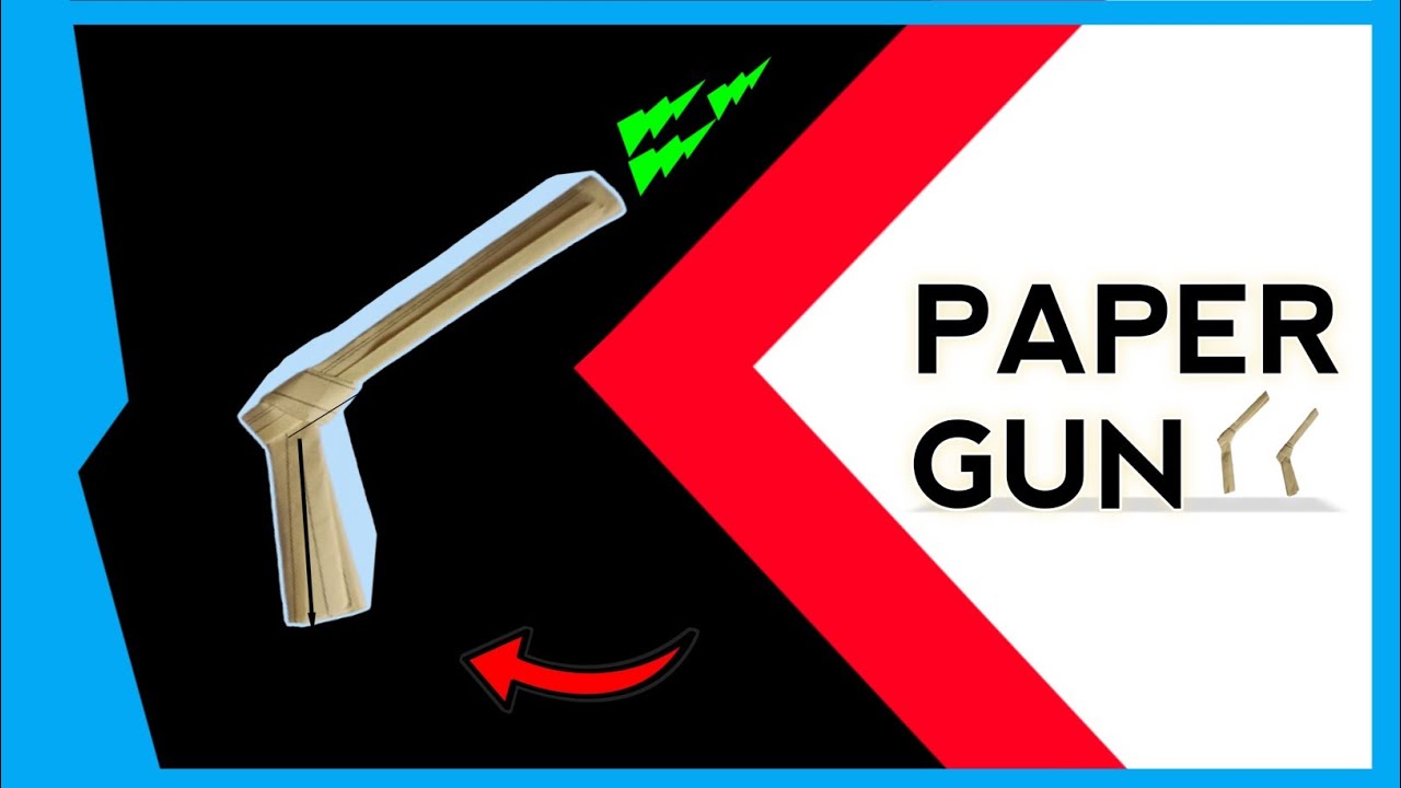 No Glue, No Tape 😍 Only Paper Gun Trick!! 