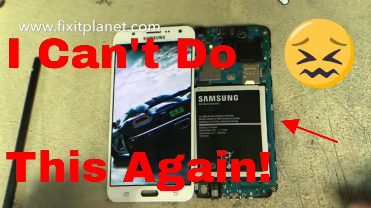 Samsung Galaxy J7 Screen Repair From Start To Finish.