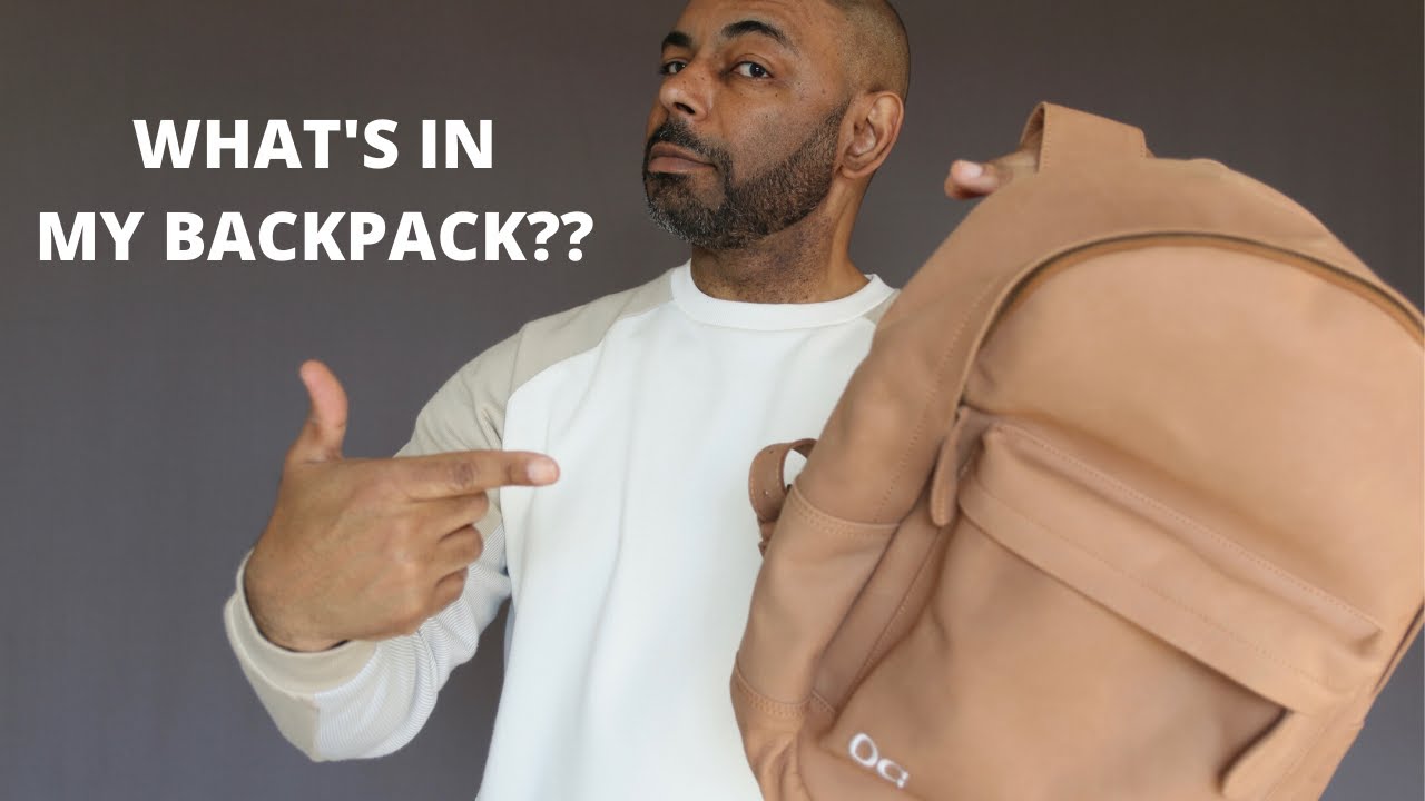 What's In My BackPack? 2020