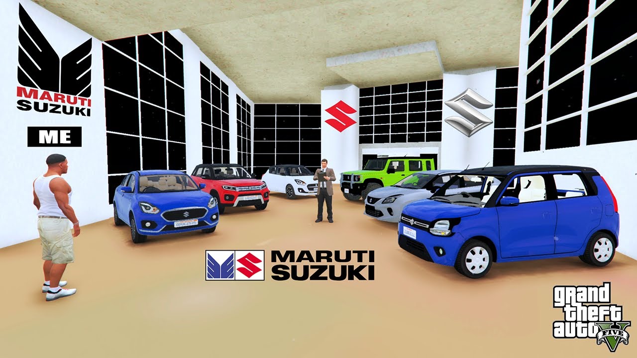 Franklin Stealing Every INDIAN MARUTI SUZUKI CARS From SHOWROOM INDIAN BIKES DRIVING 3D