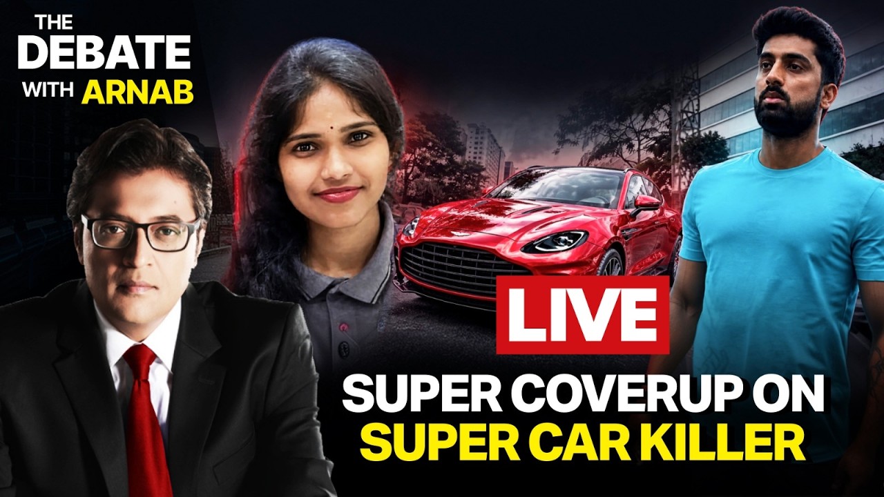 Debate With Arnab LIVE: MP&rsquo;s Son Crushes Young Life With His Super Luxury Car