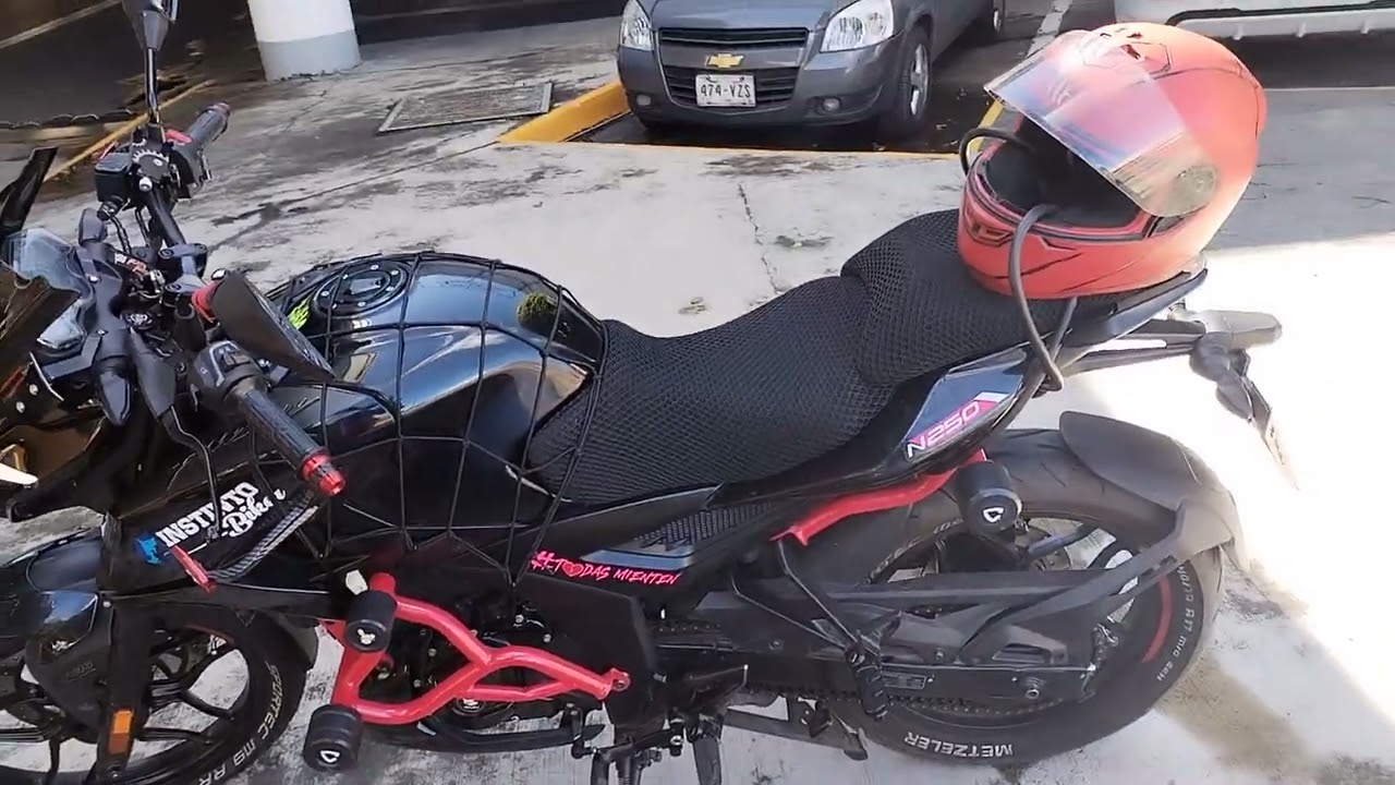 bajaj pulsar n 250 llantas más anchas , cosas que me gustan y cosas que no se la moto