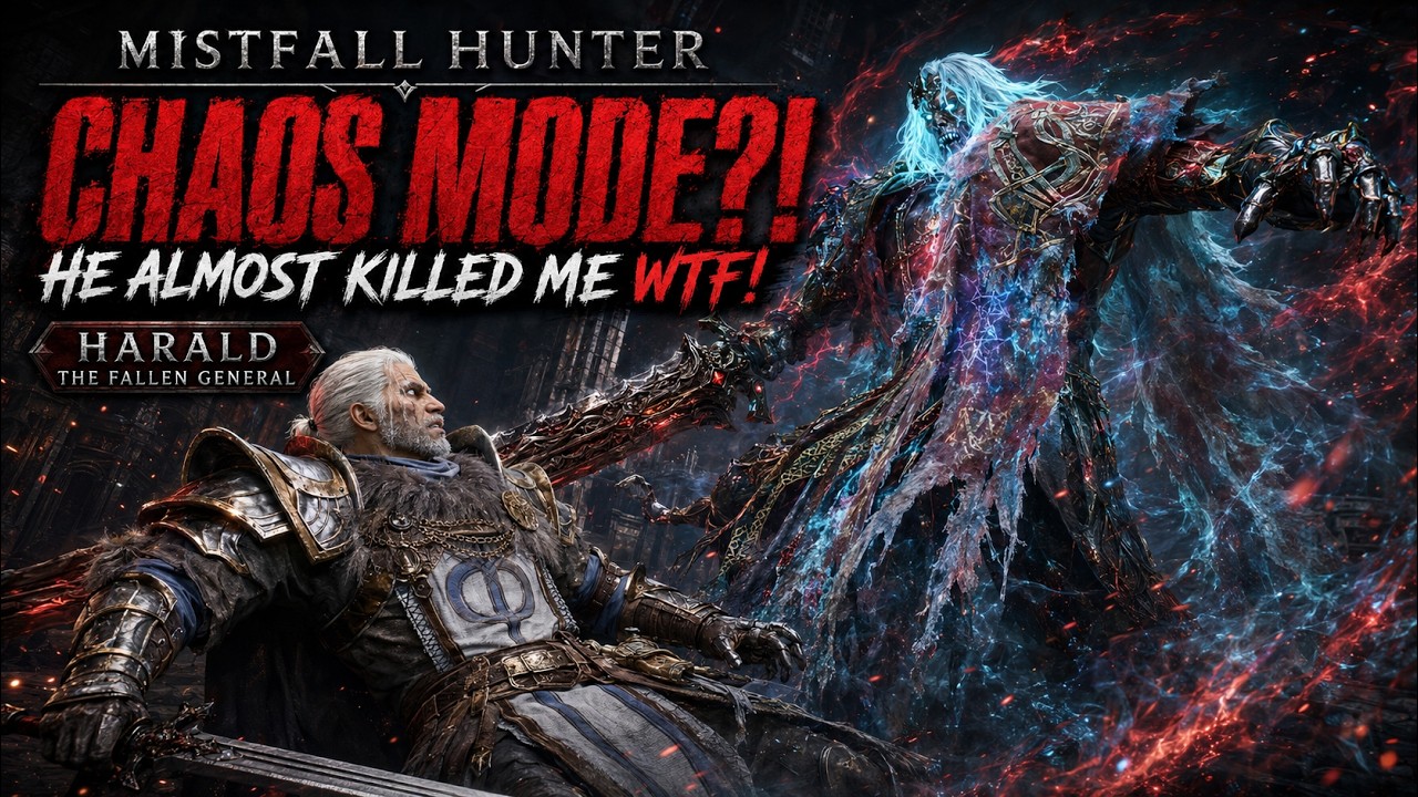 👸 Harald the Fallen CHAOS MODE Almost ENDED Me?!🫣 | Mistfall Hunter