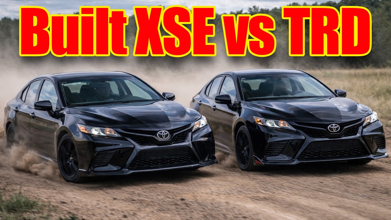 Camry TRD против построенной Camry XSE V6