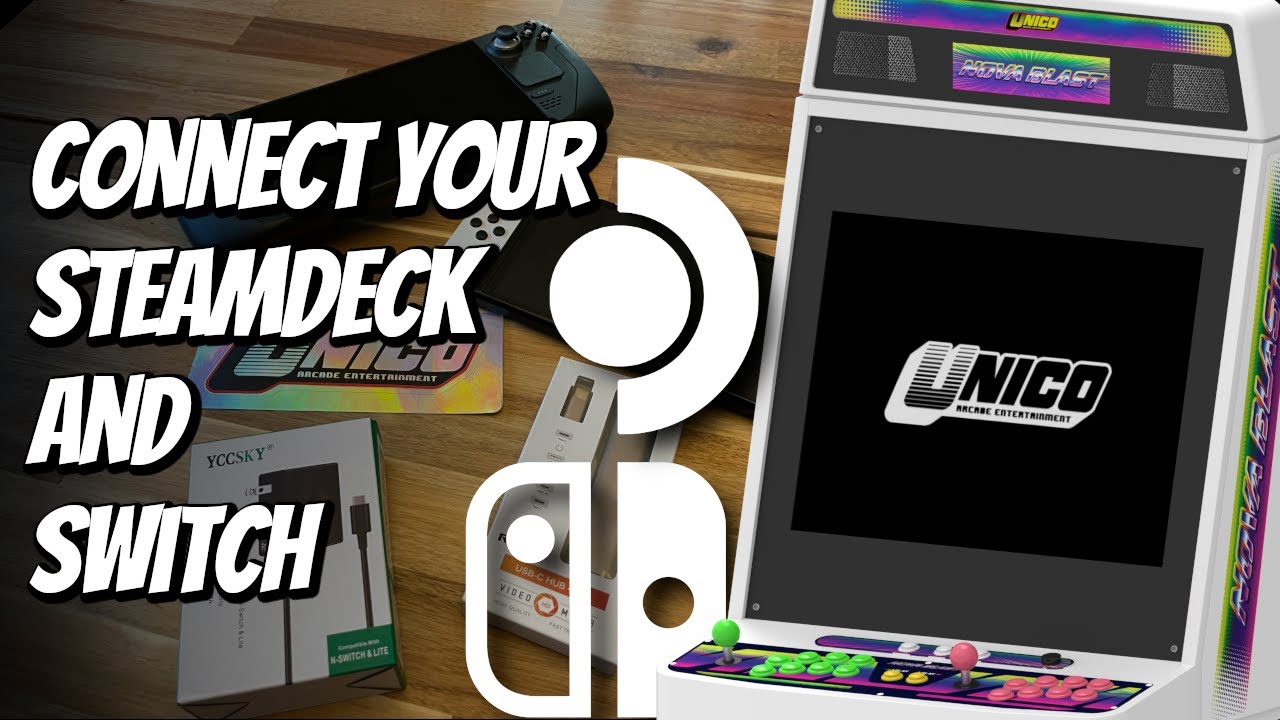 SWITCH AND STEAMDECK ON YOUR NOVA BLAST WITH A SINGLE DOCK!