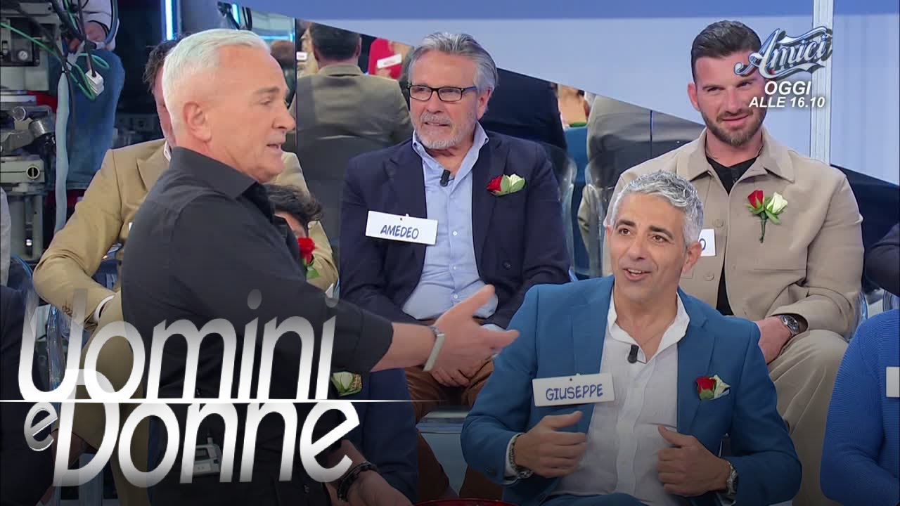 Uomini e Donne, Trono Over - I complimenti di Orlando per Giuseppe