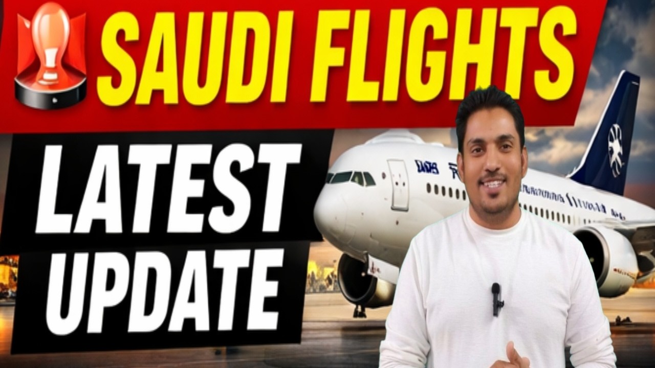 Latest Flight Update Saudi Arabia 2026 | Saudi Flights Cancelled or Open? Full Travel News