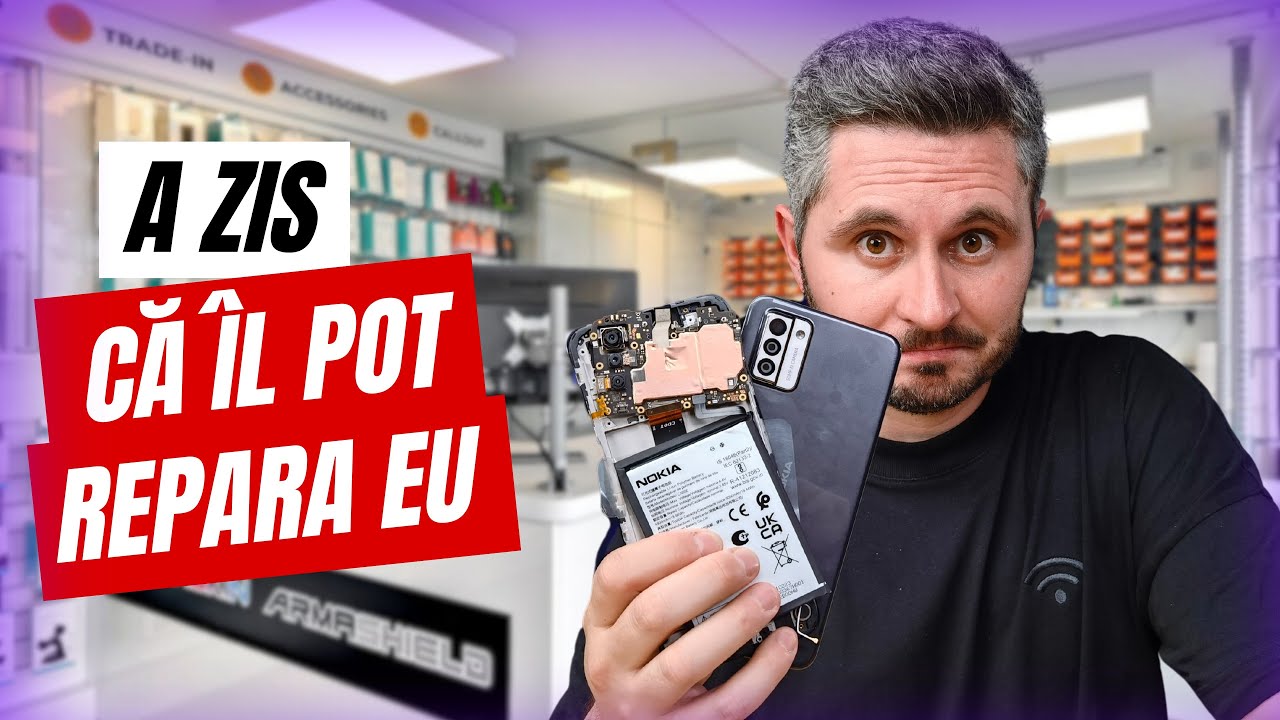 NOKIA MI-A ZIS CĂ ÎL POT REPARA SINGUR