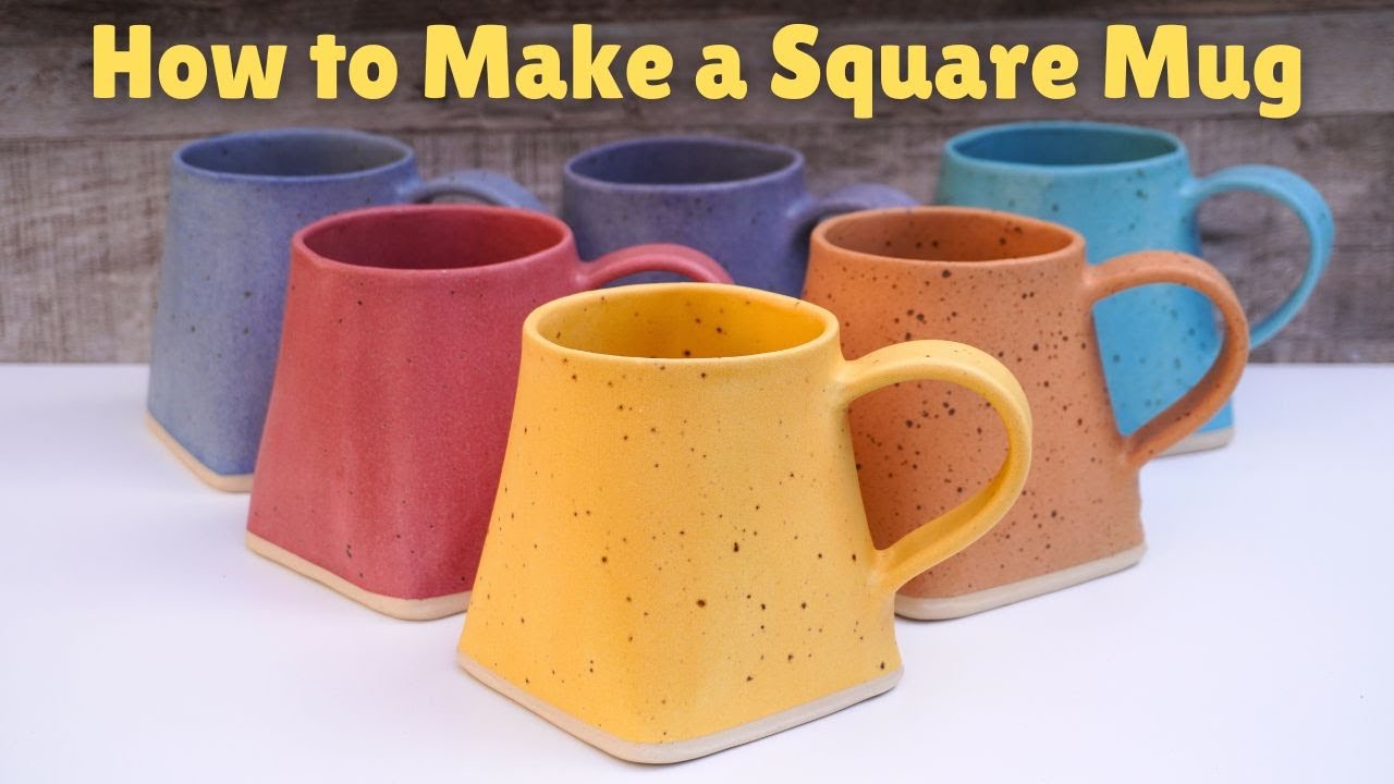 How to Make a Square Mug by Hand