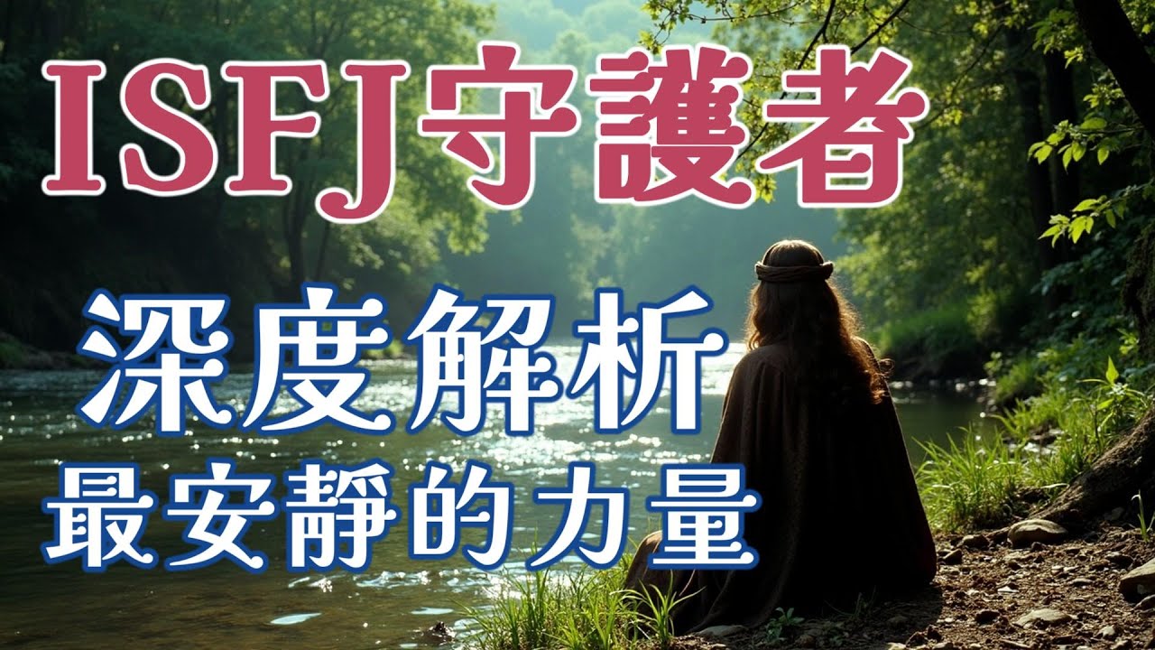 ISFJ人格解析：不只是溫柔，人群中被忽略卻最重要的力量#ISFJ #16型人格 #守護者型 #心理學 #人格分析 #自我成長 #內向人格 #MBTI解析 #人際關係 #情感療癒