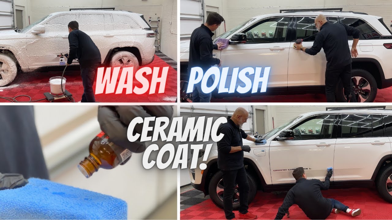 How to ceramic coat a brand new car! Step by step DIY guide