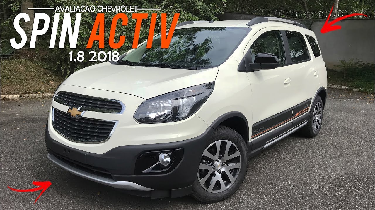 Avaliação | Nova Chevrolet Spin Activ 1.8 2018 | Curiosidade Automotiva®