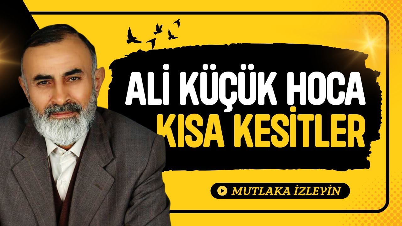 Ali Küçük Hocadan En İyi Kısa Kesitler (İzlemenizi Öneririm)