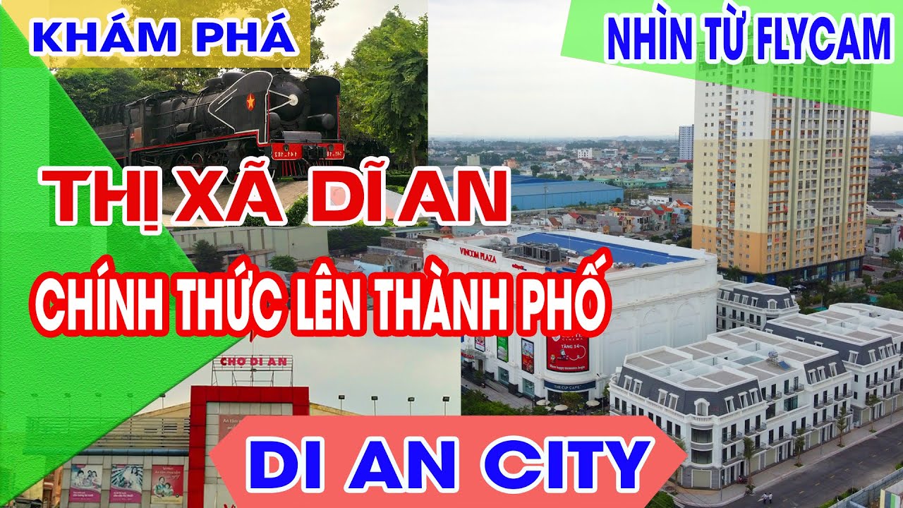 Thị x&atilde; Dĩ An ch&iacute;nh thức l&ecirc;n Th&agrave;nh phố trực thuộc tỉnh B&igrave;nh Dương - Di An City II B&Igrave;NH DƯƠNG TiVi