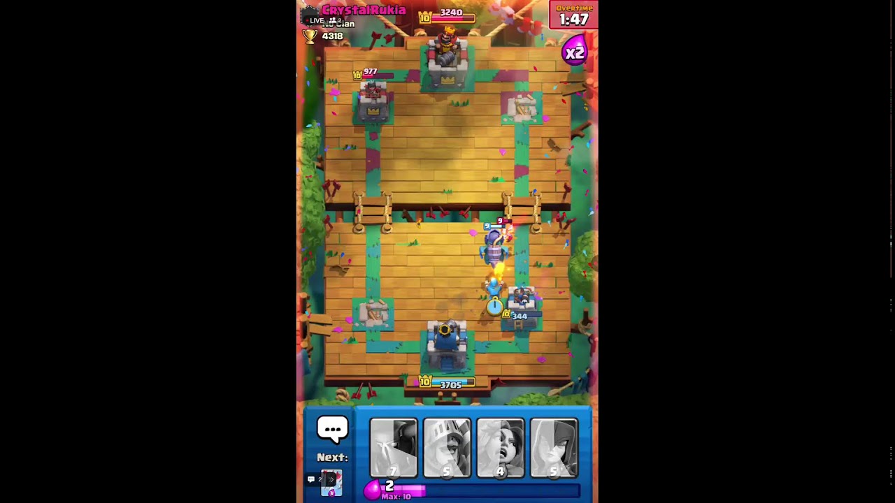 Day 1 of playing clash royale game 🎮🎮#clashroyale#livestreaming#gamming