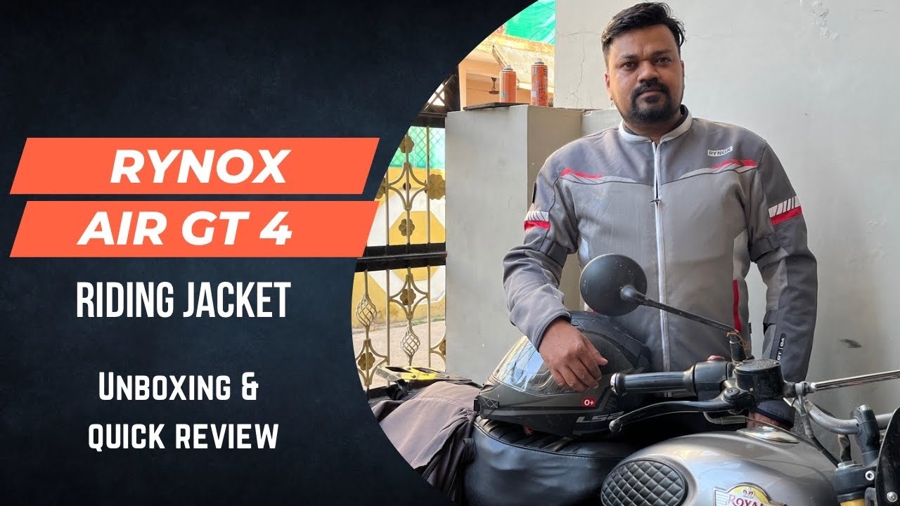 Rynox AIR GT 4 Riding Jacket || Quick Review || Best Riding Jacket under 7000Rs.