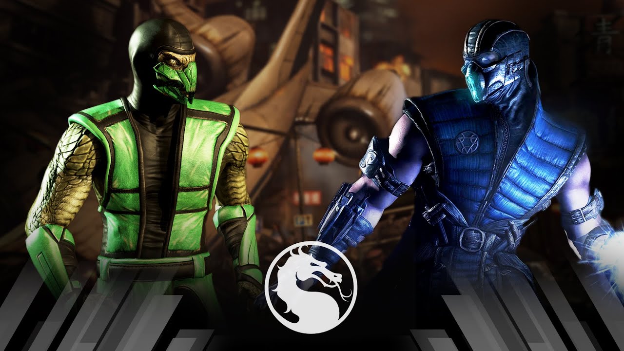 Mortal Kombat X - Reptile Vs Sub Zero (Very Hard)