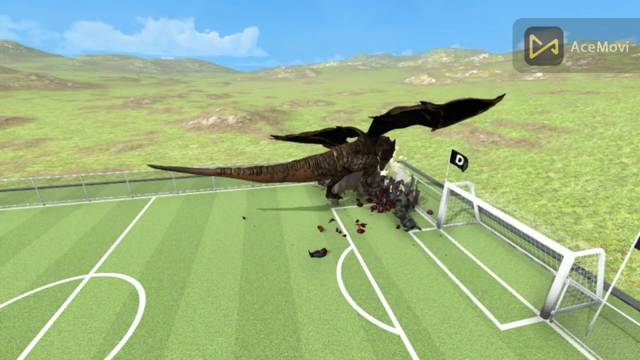 Gorillas and Elephants vs Dragon