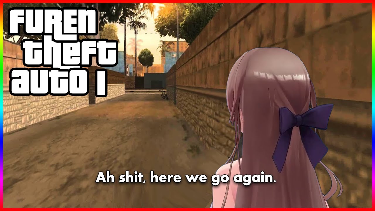 Furen's Adventure in Niji GTA part 1 [Eng Sub]