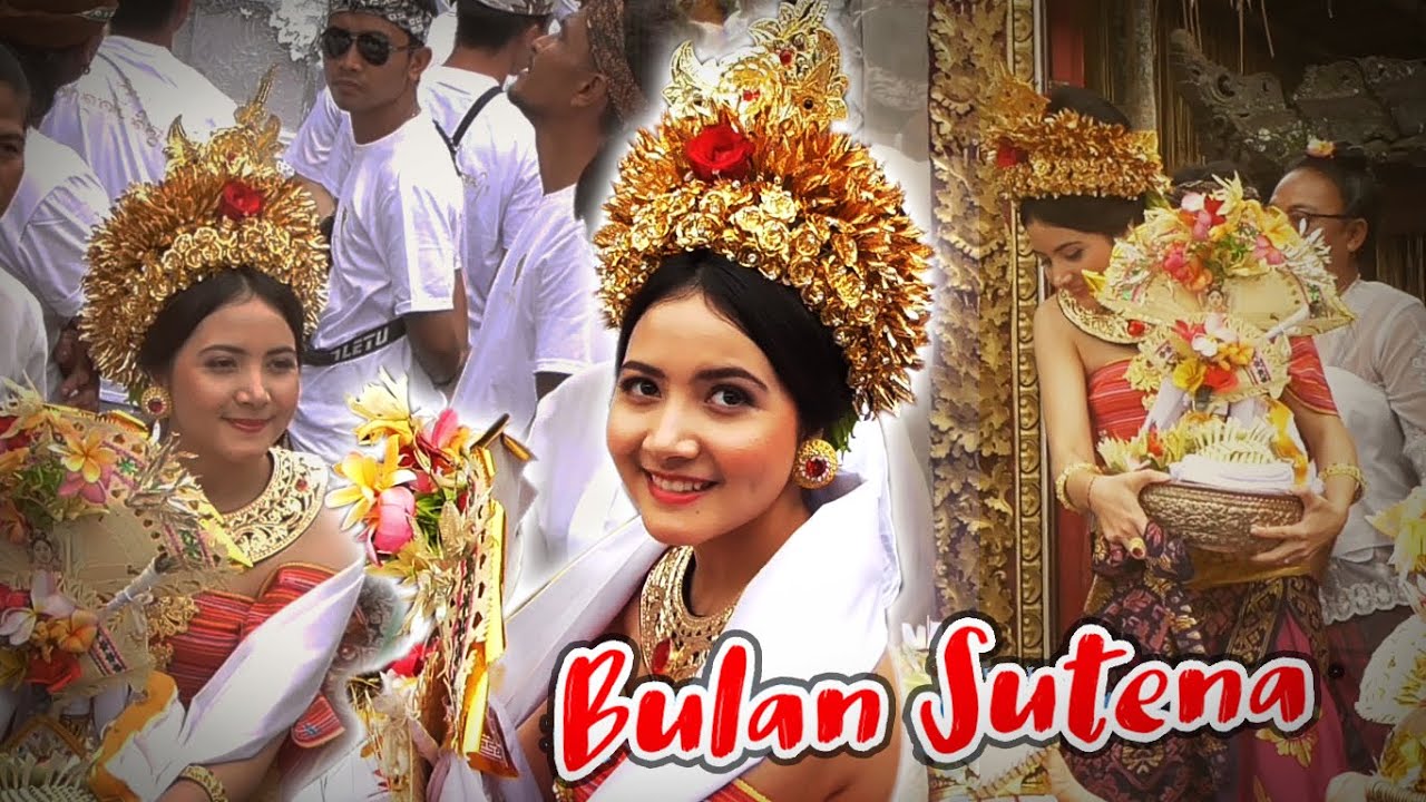 CANTIK BANGET😍 BULAN SUTENA MENGIKUTI UPACARA NGABEN/PELEBON DI BALI