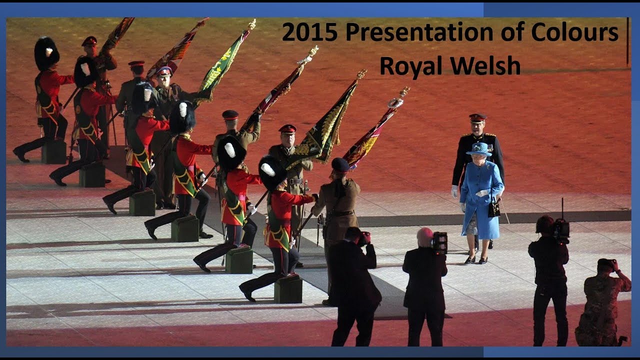 2015 Presentation of Colours for the Royal Welsh