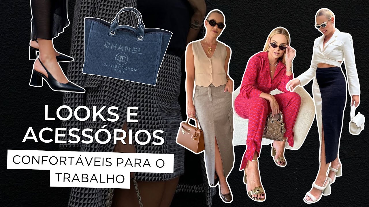 COMO montar looks CONFORT&Aacute;VEIS e ELEGANTES para o trabalho |Layla Monteiro