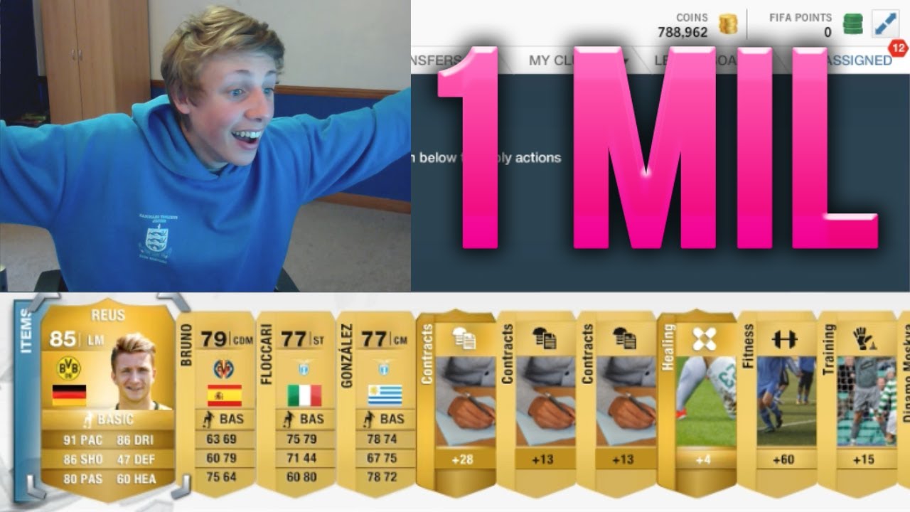 FIFA 14 -  1 MILLION COIN PACK OPENING