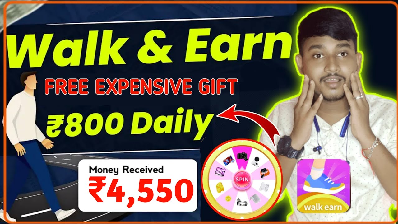 2025 Best Earning App Walk & Earn Money App | Earn Money Online |