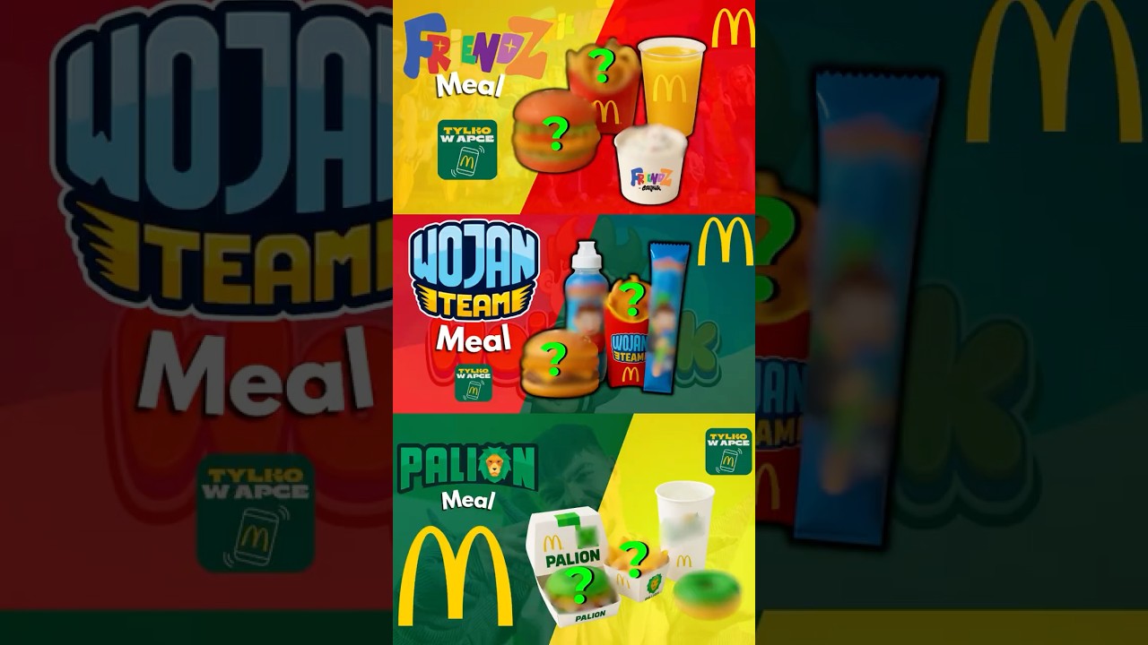 Zestawy Influencer&oacute;w w McDonald's