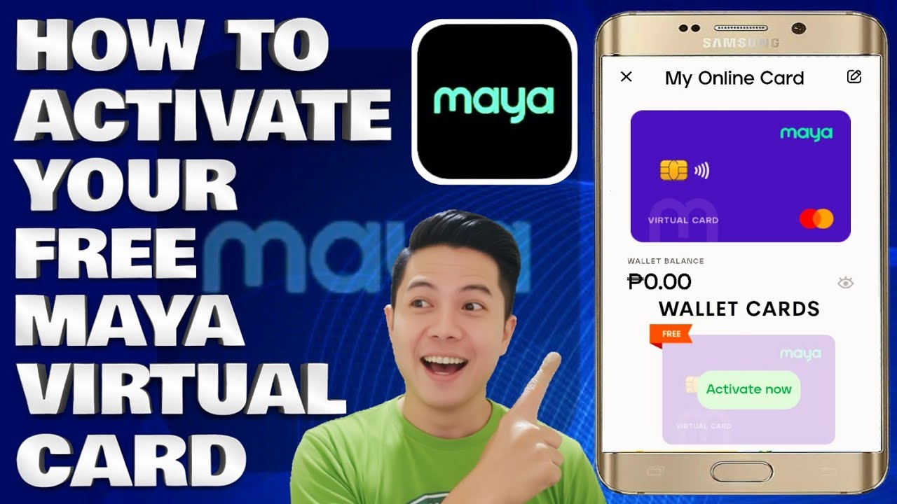How To Activate Your Free Maya Virtual Card Instantly | Maya App Tutorial