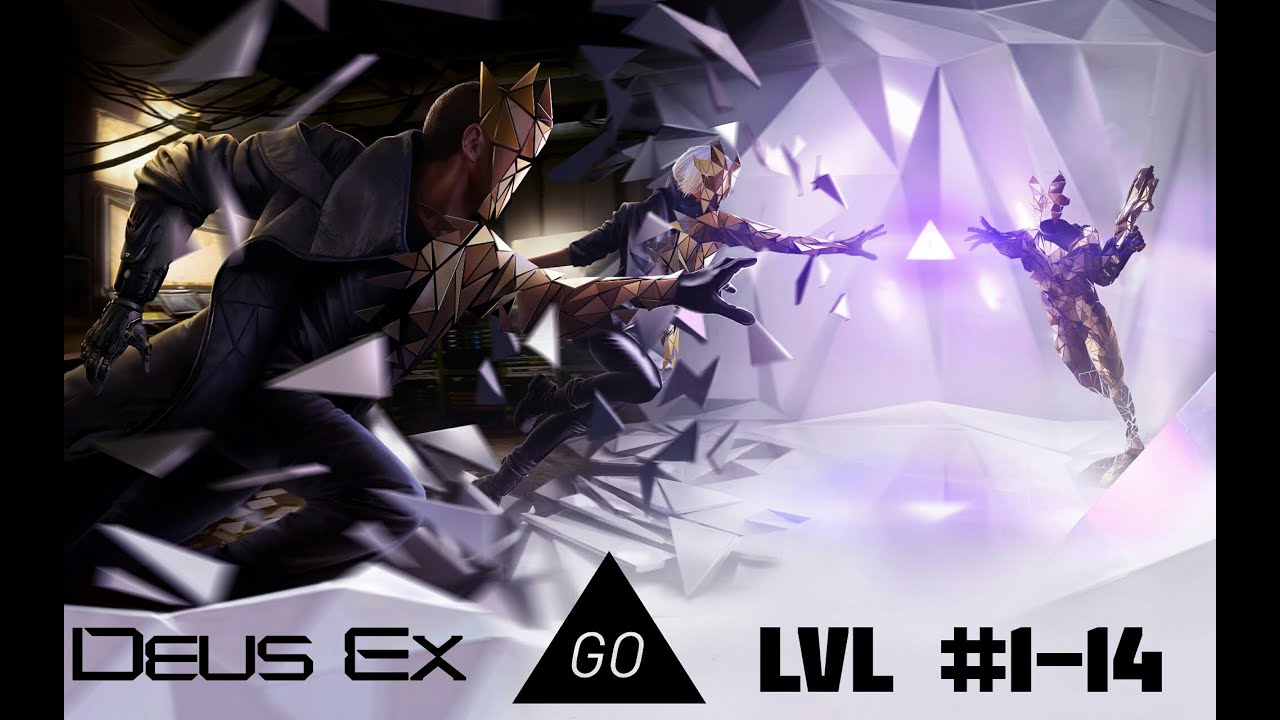 Deus ex go. Gold rank walkthrough lvl #1-14