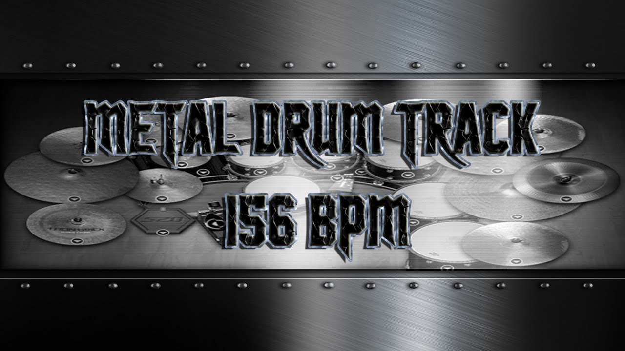 Modern Metal Drum Track 156 BPM | Preset 3.0 (HQ,HD)