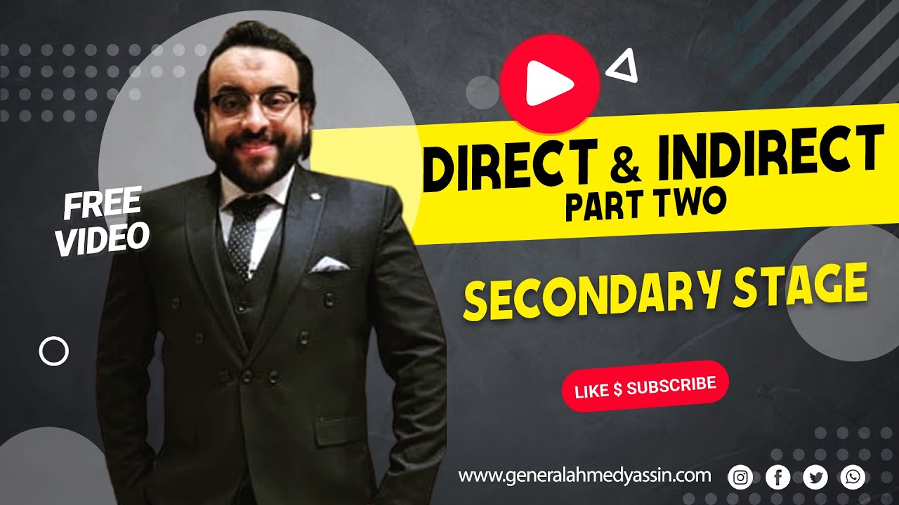 Direct & Indirect Part II