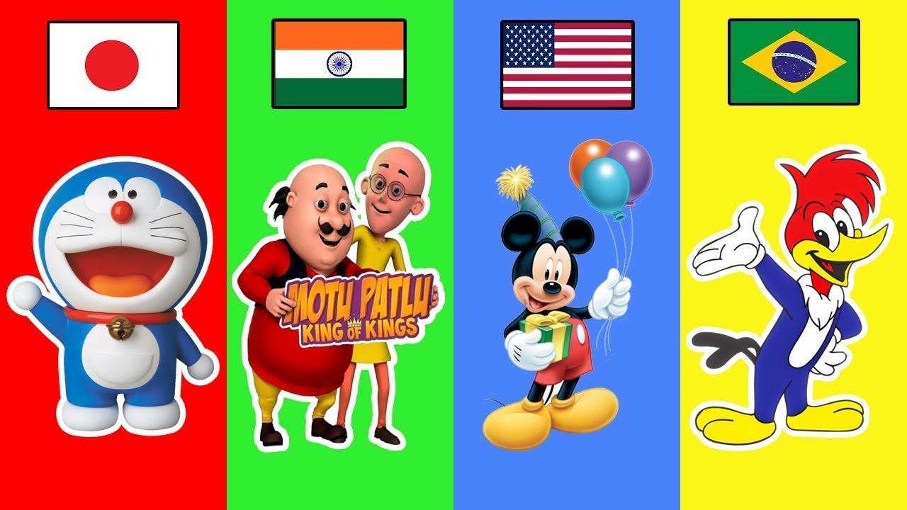 Cartoon From Different Countries : part 2